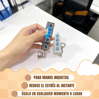 Llavero con Teclado Anti Estrés