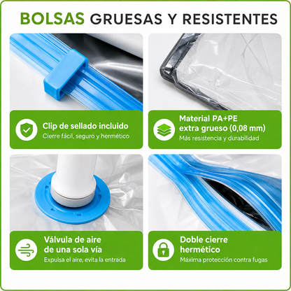Vaciador de Aire con 4 Bolsas