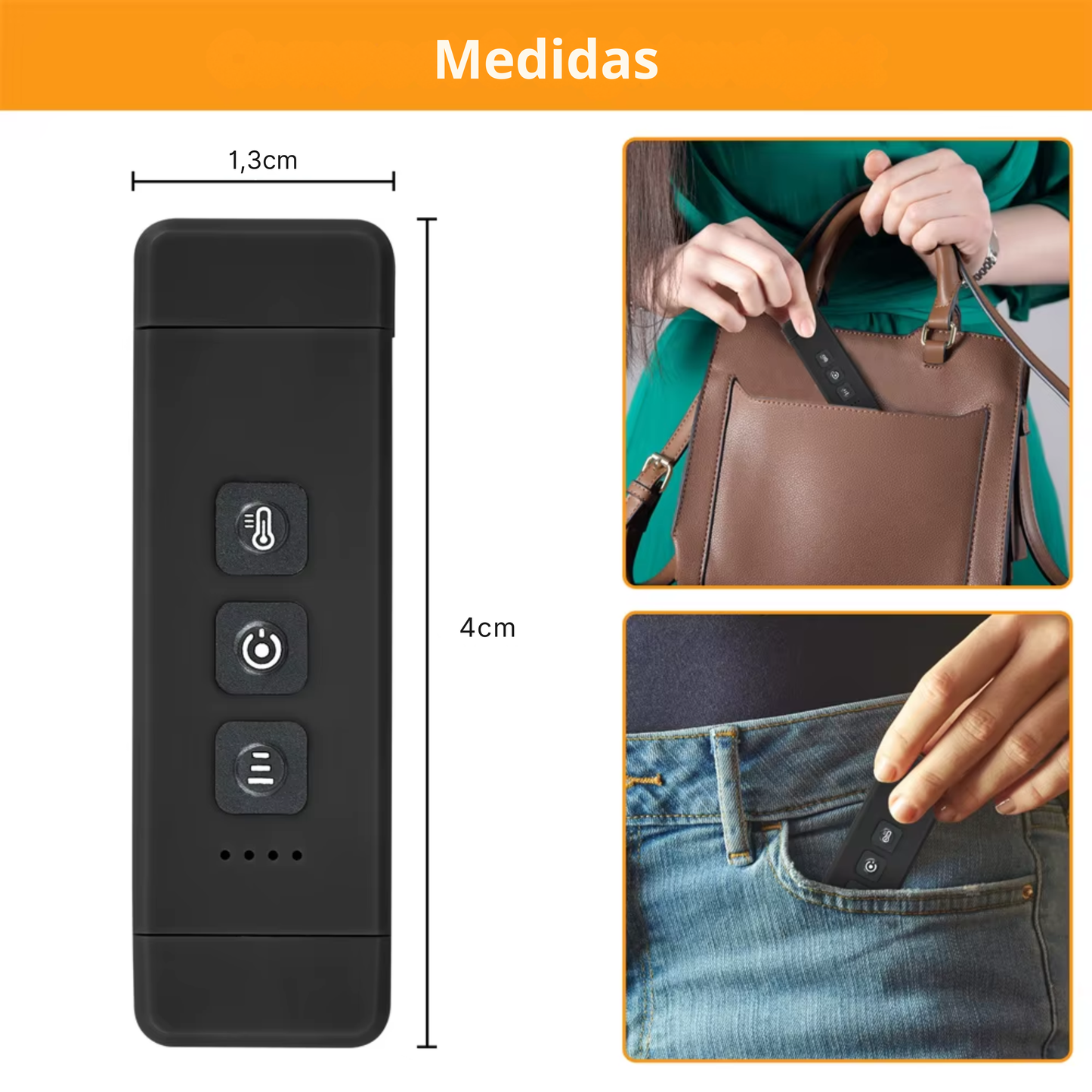 Marcapáginas con con luz regargable